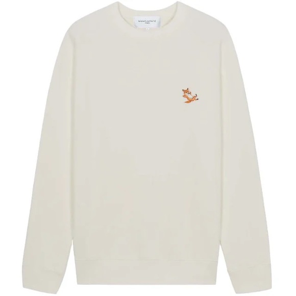 Brand New Maison Kitsuné Chillax Patch Sweatshirt (Unisex) - Picture 1 of 8